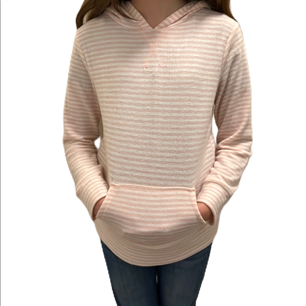 Maribella Stripe Brushed Hoodie